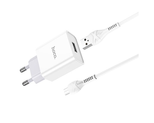 СЗУ HOCO C81A (1USB/2.1A) + MicroUSB (00000042359_1)
