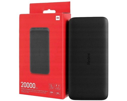 Портативное зарядное устройство Xiaomi RedMi Power Bank 20000mAh (PB200LZM) (VXN4304GL) (00000037734_2)