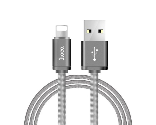 Дата кабель Hoco U5 "Full-Metal" Lightning Cable (1.2m) (00000034562_3)
