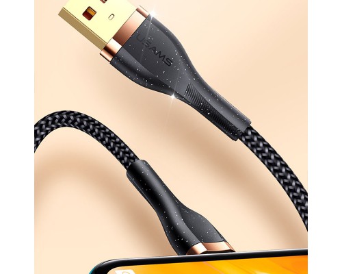 Дата кабель Usams US-SJ488 U64 Aluminum Alloy USB to Type-C 1.2m (00000049217_2)