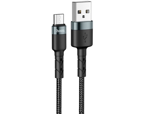 Дата кабель Hoco DU46 Charging USB to MicroUSB (1m) (00000040792_1)