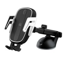 Автодержатель с БЗУ USAMS US-CD101 Automatic Touch Induction Wireless Charging (Center Console) (00000034525_1)
