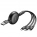 Дата кабель Baseus Little Octopus 3-in-1 3.5A (1.2m) (CAMLT-ZY) (00000053032_1)