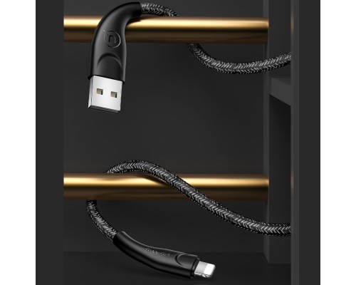 Дата кабель Usams US-SJ391 U41 Lightning Braided Data and Charging Cable 1m (00000034456_1)