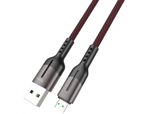 Дата кабель Hoco U68 "Gusto" MicroUSB 4A (1.2m) (00000035019_1)