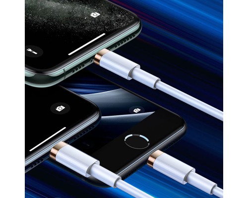 Дата кабель Usams US-SJ485 U63 Type-C To Lightning 20W PD (2m) (00000049224_1)