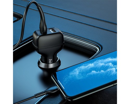 АЗУ Hoco Z36 (2USB/2.4A) + lightning (00000040073_2)
