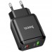 СЗУ Hoco N5 Favor 20W PD+QC3.0 (1USB/1Type-C/3A) (00000048311_1)