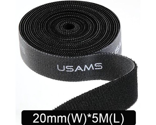 Стяжка-липучка для кабелей Usams US-ZB060 20mm * 5m (00000029318_1)