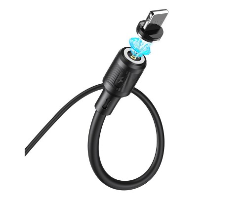 Дата кабель Hoco X52 "Sereno magnetic" USB to Lightning (1m) (00000041699_1)