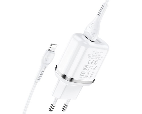 СЗУ Hoco N4 (2USB/2.4A) + Lightning (00000048809_1)