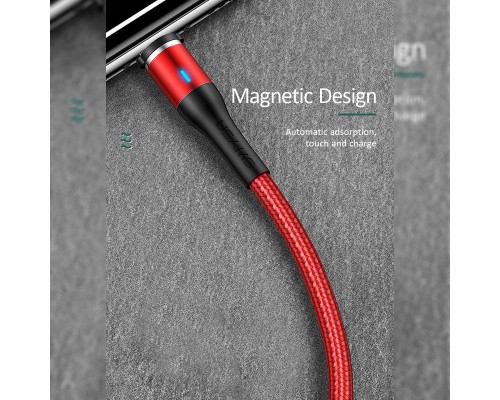 Дата кабель USAMS US-SJ336 U29 Magnetic USB to Lightning (2m) (00000049228_2)