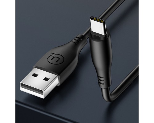 Дата кабель USAMS US-SJ267 U18 Round Type-C Cable (1m) (00000051936_1)