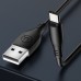Дата кабель USAMS US-SJ267 U18 Round Type-C Cable (1m) (00000051936_1)