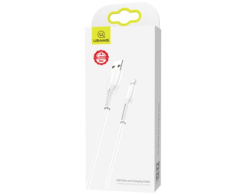 Дата кабель Usams US-SJ364 U35 USB to Lightning 2A (1m) (00000051915_1)