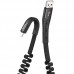 Дата кабель Hoco U78 "Cotton treasure elastic" lightning (1.2М) (00000039184_1)