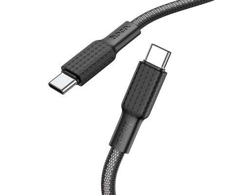 Дата кабель Hoco X69 Jaeger 60W Type-C to Type-C (1m) (00000055835_1)