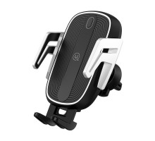 Автодержатель с БЗУ USAMS US-CD100 Automatic Touch Induction Wireless Charging (Air Vent) (00000034524_1)