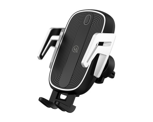 Автодержатель с БЗУ USAMS US-CD100 Automatic Touch Induction Wireless Charging (Air Vent) (00000034524_1)