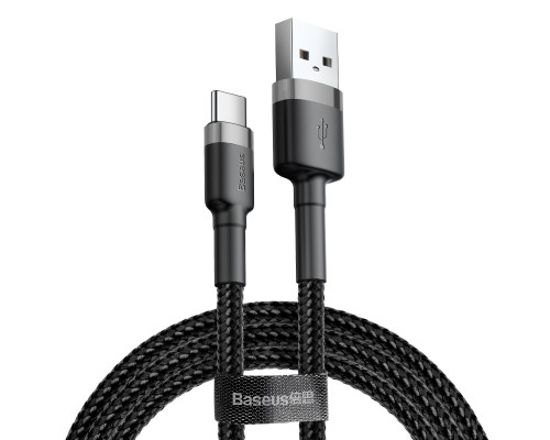 Дата кабель Baseus Cafule Type-C Cable 3A (0.5m) (CATKLF-A) (00000034279_1)