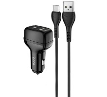 АЗУ Hoco Z36 (2USB/2.4A) + Type-C (00000040074_1)