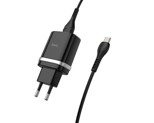 СЗУ Hoco C12Q Smart QC3.0 (1USB/3A) + MicroUSB (00000035259_2)