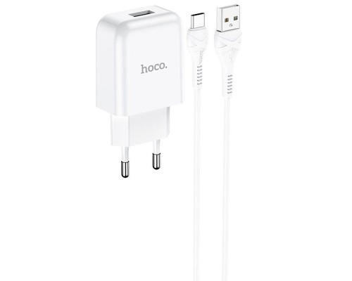 СЗУ HOCO N2 (1USB/2.1A) + USB - Type-C (00000049071_2)