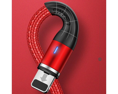 Дата кабель USAMS US-SJ333 U29 Magnetic USB to Lightning (1m) (00000049225_1)