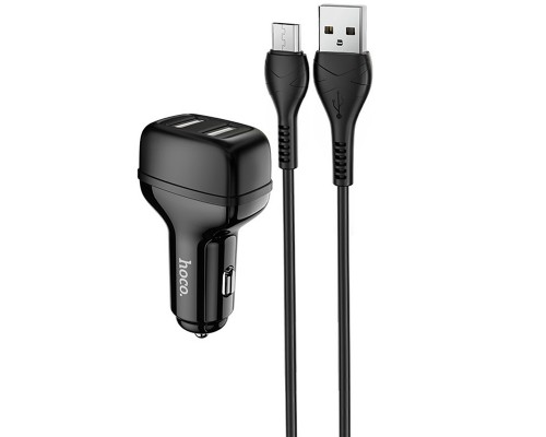 АЗУ Hoco Z36 (2USB/2.4A) + MicroUSB (00000040797_2)