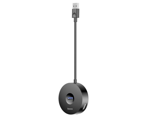 Переходник HUB Baseus Round Box USB to USB 3.0 + 3USB 2.0 (CAHUB-F) (00000031221_2)