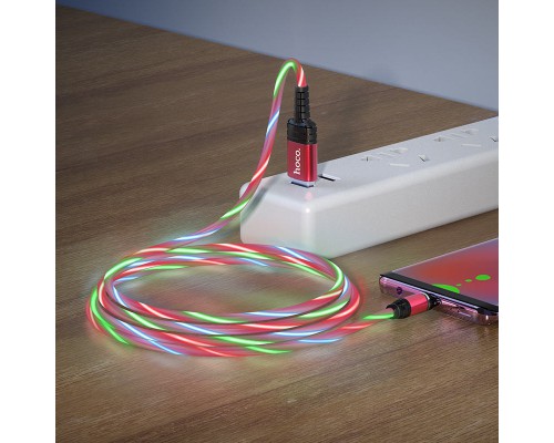 Дата кабель Hoco U90 "Ingenious streamer" MicroUSB (1m) (00000048107_1)