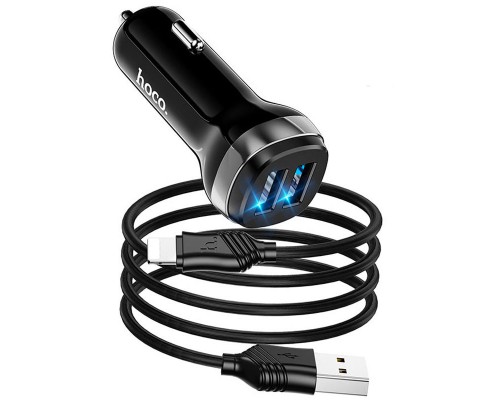 АЗУ Hoco Z40 (2USB 2.4A) + Lightning (00000057313_1)