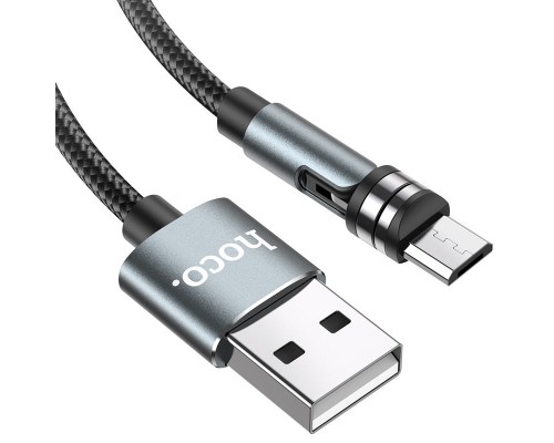 Дата кабель Hoco U94 "Universal magnetic" MicroUSB (1.2 m) (00000041685_1)