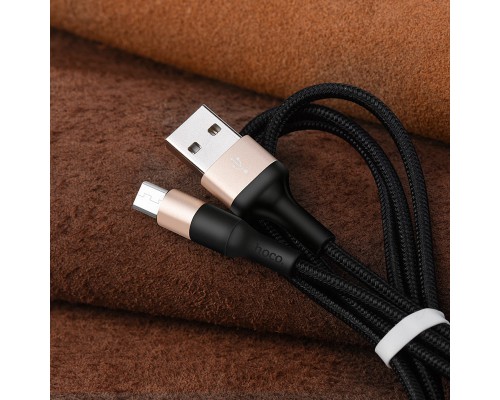Дата кабель Hoco X26 Xpress Micro USB Cable (1m) (00000030833_2)