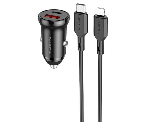 АЗУ Borofone BZ18A PD20W+QC3.0 + Type-C to Lightning (00000057049_1)