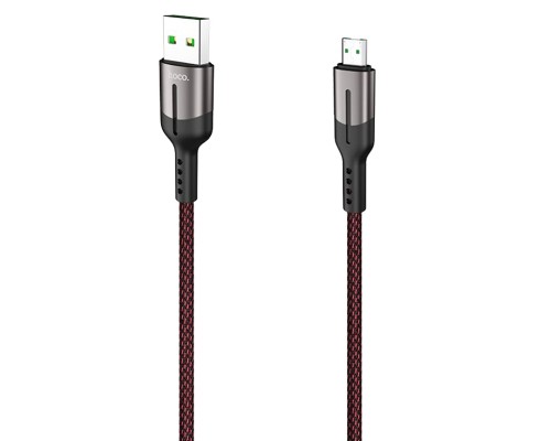 Дата кабель Hoco U68 "Gusto" MicroUSB 4A (1.2m) (00000035019_1)
