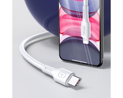 Дата кабель USAMS US-SJ406 U43 Type-C to Lightning PD Fast Charging (1.2m) (00000039668_1)