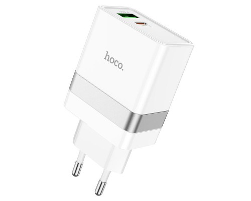 СЗУ Hoco N21 Topspeed PD30W+QC3.0 (1USB/1Type-C/3A) (00000052980_1)