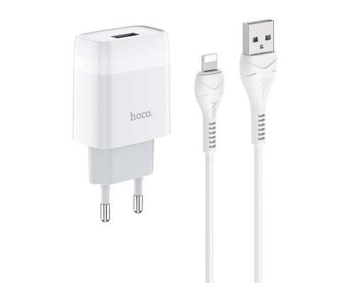 СЗУ Hoco C72A (1USB/2.1A) + Lightning (00000041727_1)