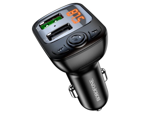 АЗУ FM модулятор Borofone BC41 Eminency QC3.0 (00000057073_1)