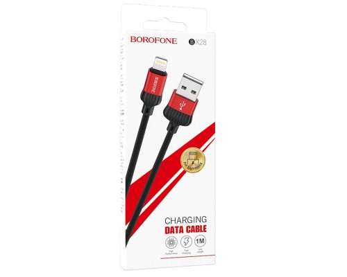 Дата кабель Borofone BX28 Dignity USB to Lightning (1m) (00000056893_2)