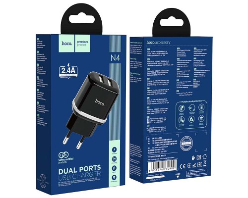СЗУ Hoco N4 (2USB/2.4A) (00000048808_2)