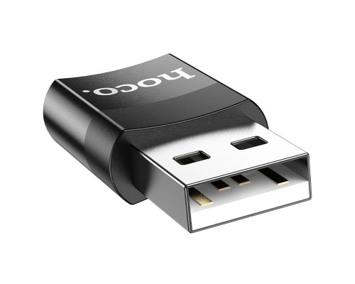Переходник Hoco UA17 USB Male to Type-C Female USB2.0 (00000055828_1)