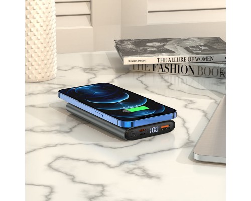 Портативное зарядное устройство Power Bank Hoco Q6 "Aegis" с БЗУ 10000 mAh (00000053004_1)