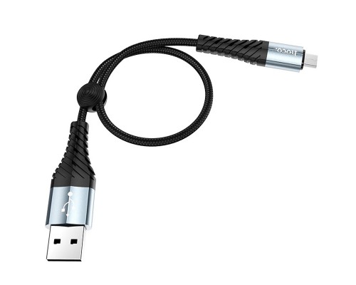Дата кабель Hoco X38 Cool MicroUSB (0.25m) (00000035944_1)