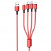 Дата кабель Borofone BX72 USB to 3in1 (1m) (00000056907_2)