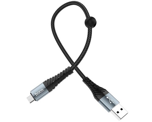 Дата кабель Hoco X38 Cool MicroUSB (0.25m) (00000035944_1)