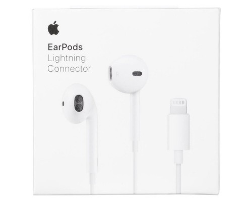 Наушники EarPods with Mic Lightning MMTN2ZM/A (AAA) (box) (00000058396_1)