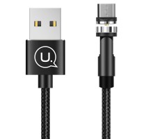 Дата кабель USAMS US-SJ473 U59 Type-C Rotatable Magnetic (1m) (00000051943_2)