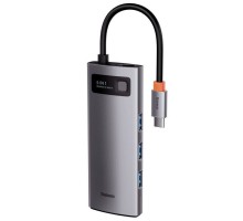 Переходник HUB Baseus Metal Gleam Series 5-in-1 Multifunctional 30Hz (WKWG020013) (00000057576_1)